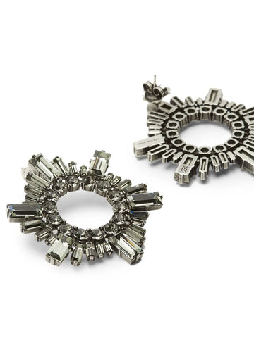 Begum crystal-embellished earrings