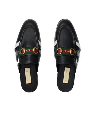 Gucci&Adidas Leather Slipper with Horsebit