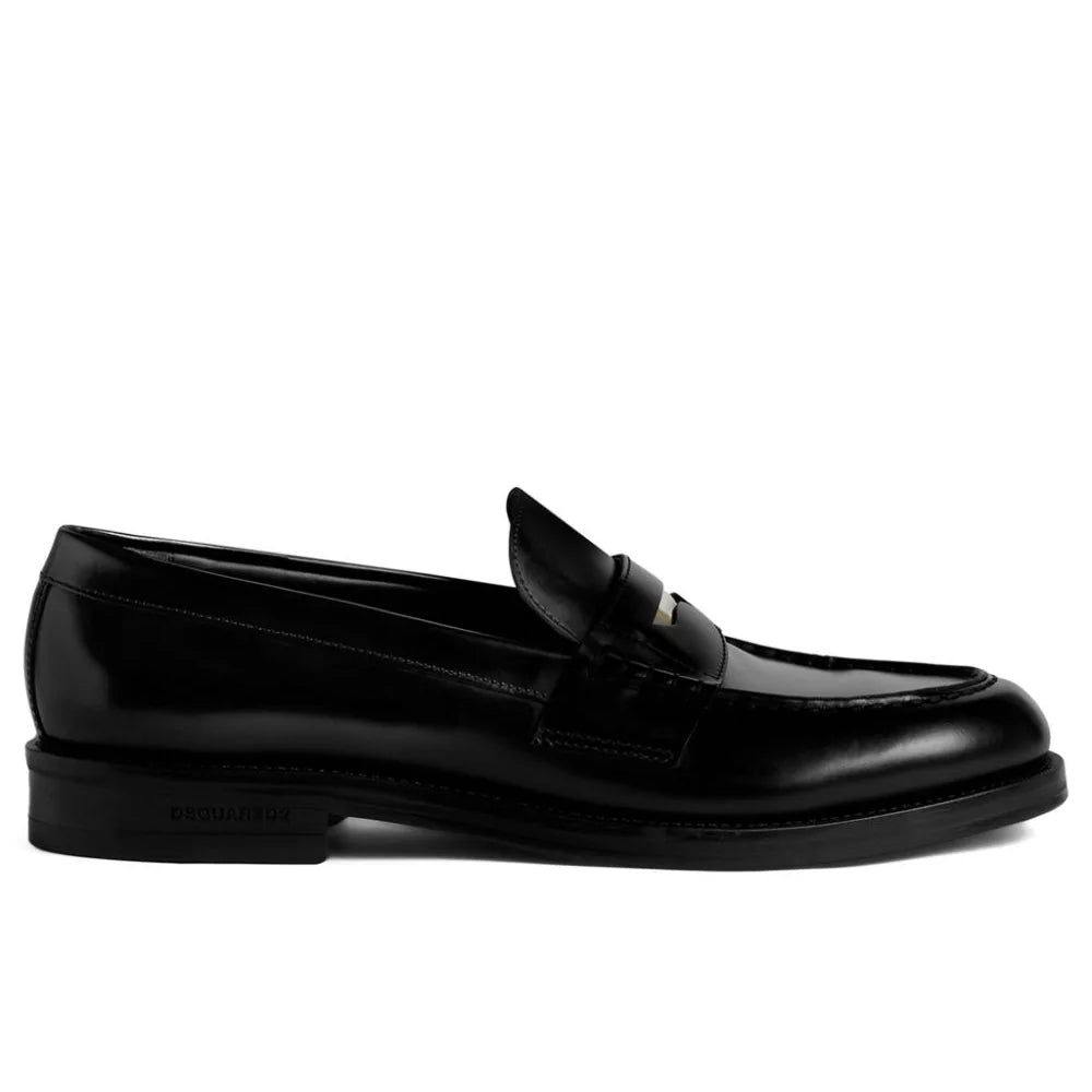 Classic leather loafers