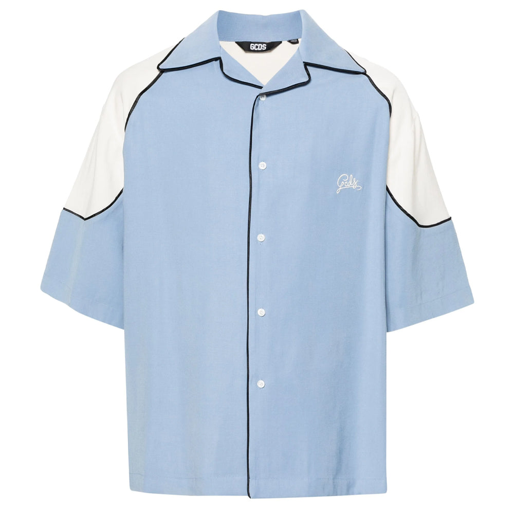 Comma cotton bowling shirt