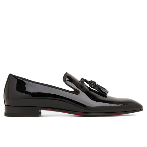 Dandelion Tassel Patent Leather Loafers