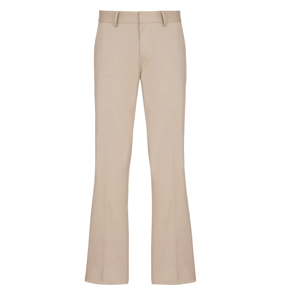 cropped flared trousers