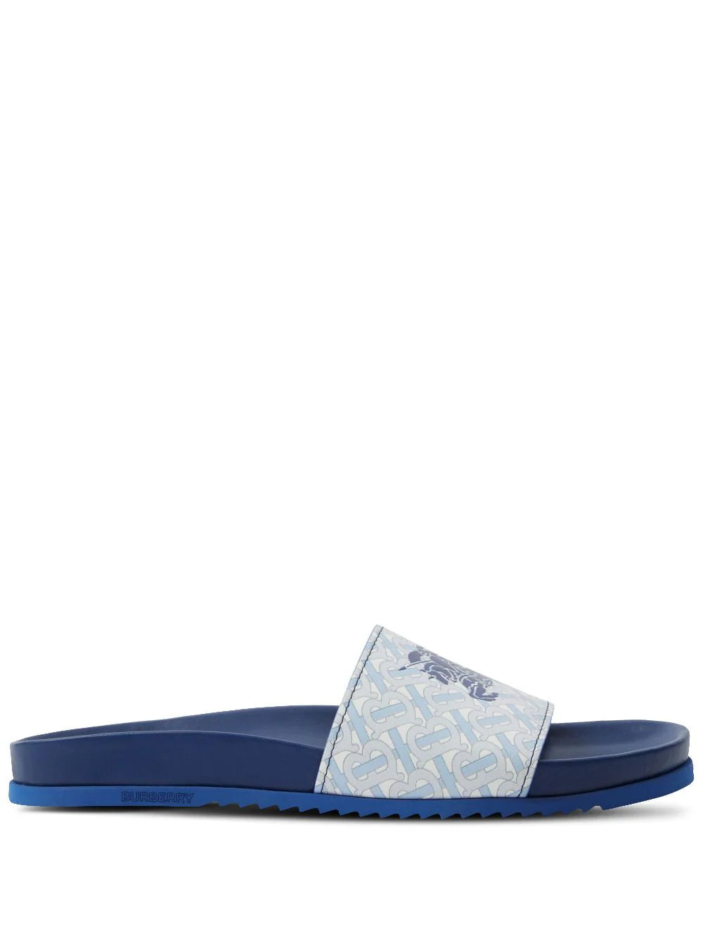 EKD monogram-print leather slides