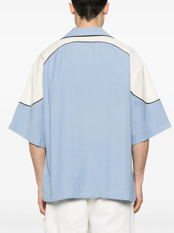 Comma cotton bowling shirt