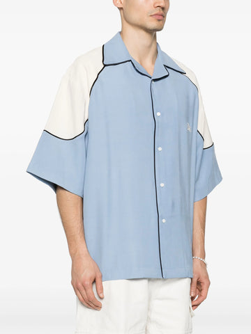 Comma cotton bowling shirt