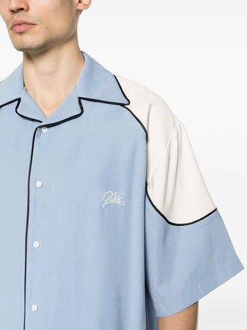 Comma cotton bowling shirt