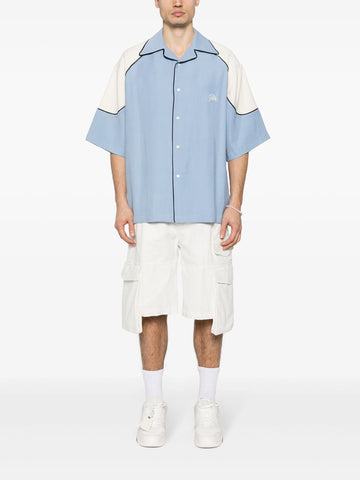 Comma cotton bowling shirt