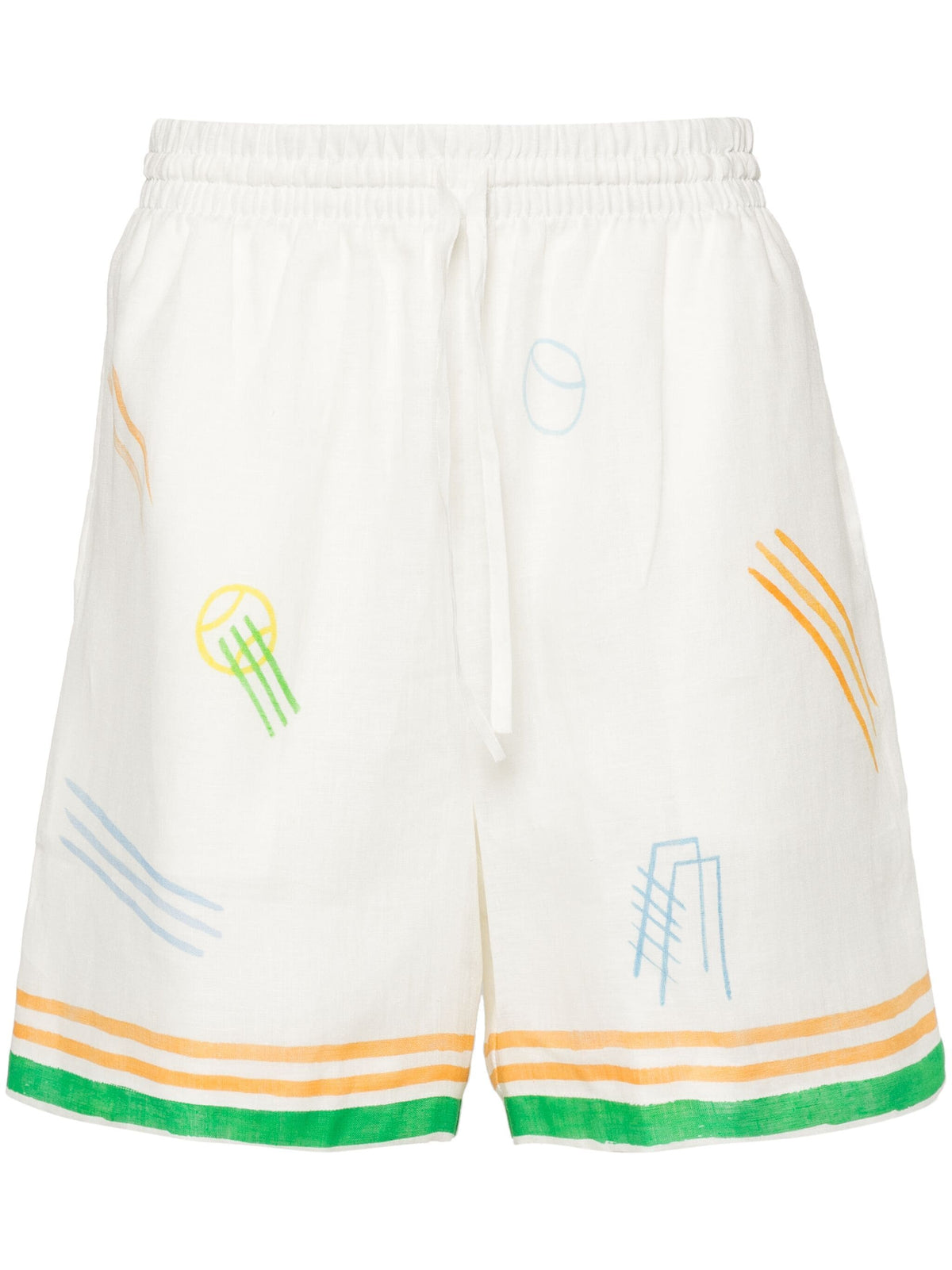 Le Jeu linen shorts