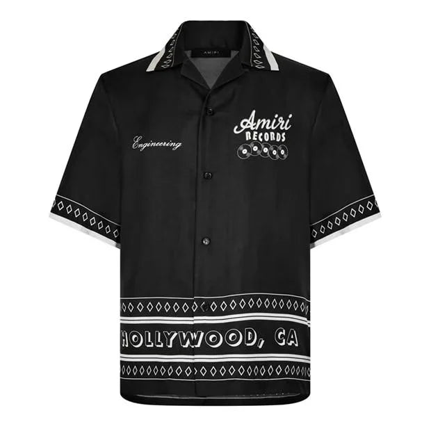 RECORDS BOWLING SHIRT