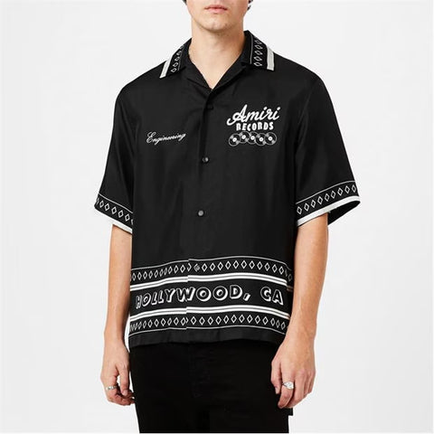 RECORDS BOWLING SHIRT