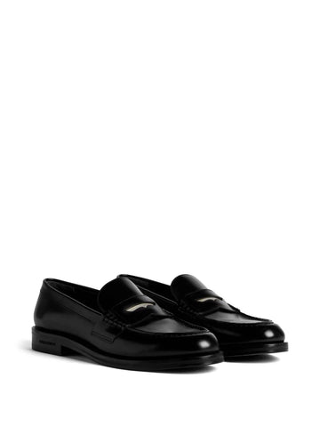 Classic leather loafers