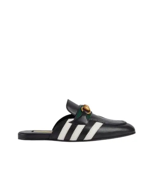 Gucci&Adidas Leather Slipper with Horsebit