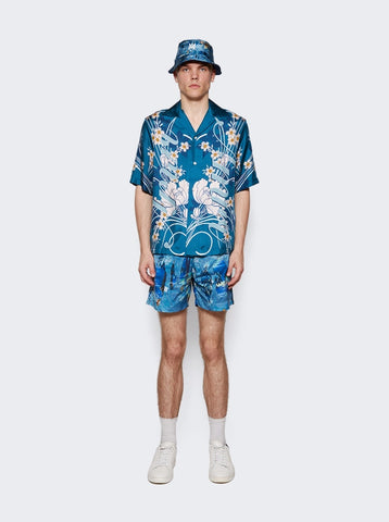 FLORAL BOWLING SHIRT