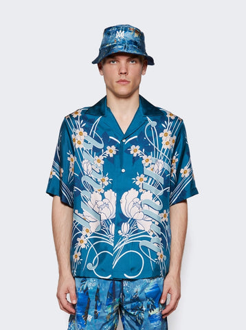 FLORAL BOWLING SHIRT