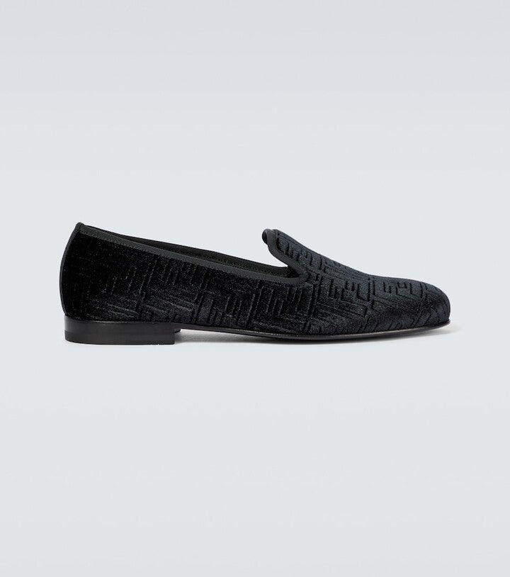 Velvet loafers